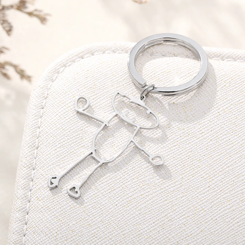 Заказной детский брелок для рисования художественный дизайн