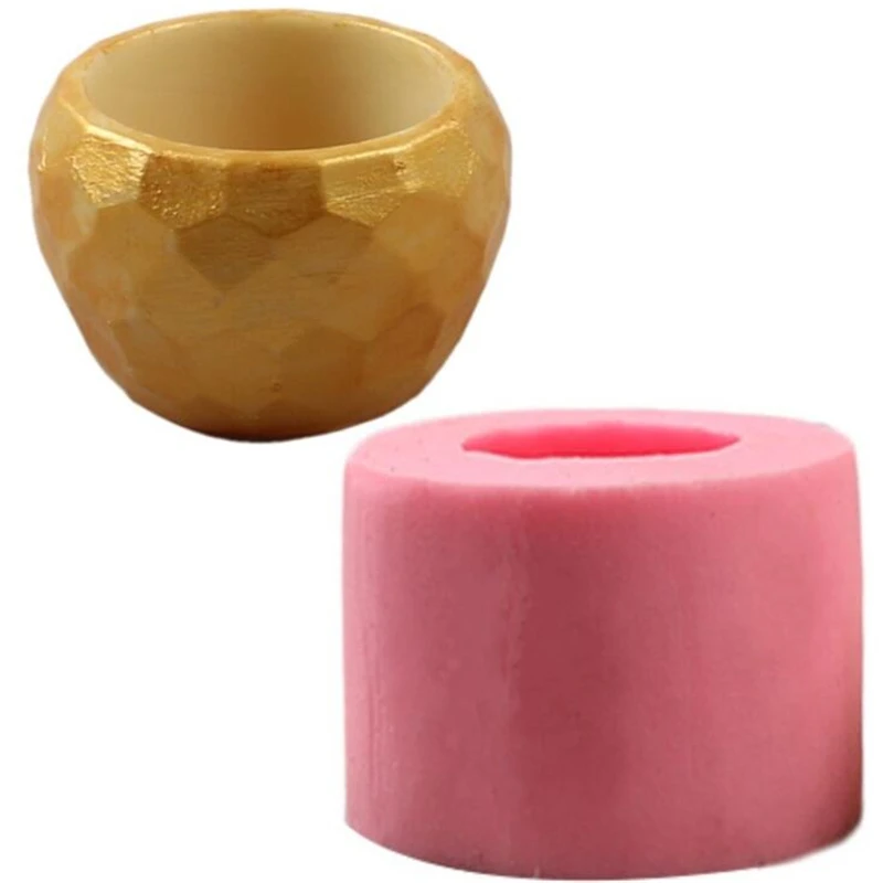 3D мясистые цветочный горшок Форма силиконовые формы выпечка бисквитов пресс