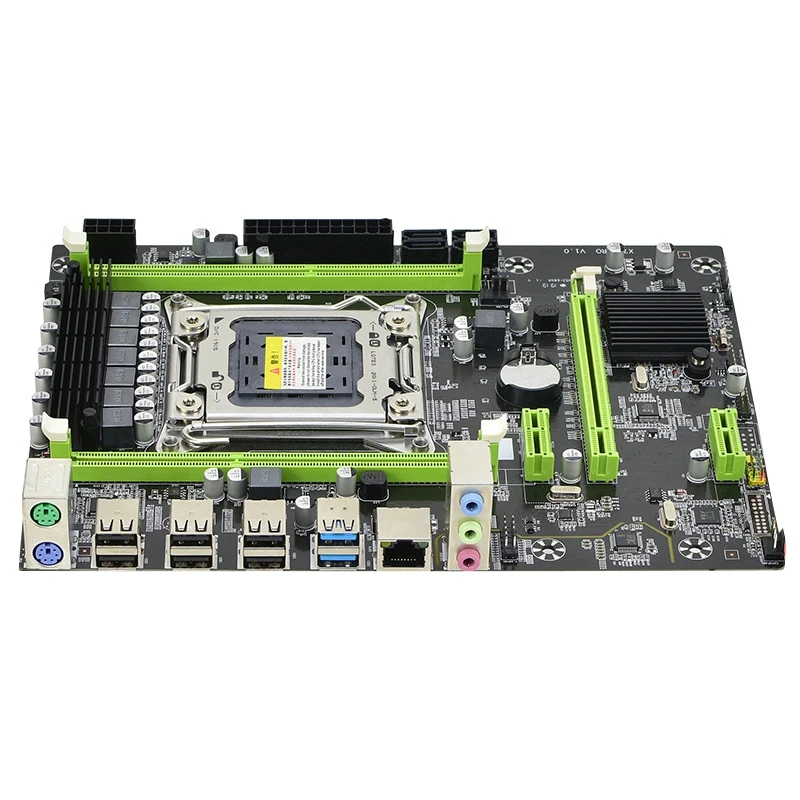 X79 компьютерная материнская плата 2011 Pin DDR3 ECC память игровой набор поддержка E52680