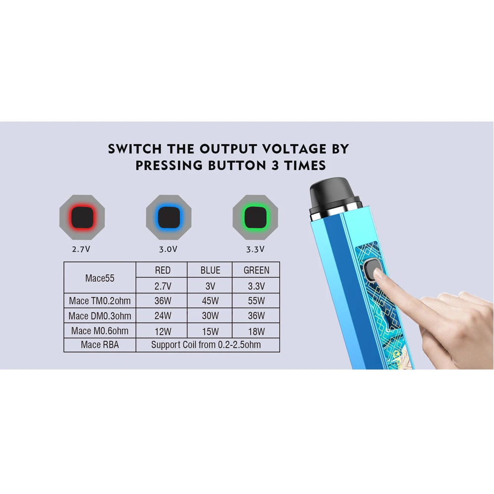Предзаказ Новый набор Onevape Mace Pod Vape со встроенной батареей на 1500 мАч, картриджем на 3,5 мл, электронной сигаретой kit vs vinci on.
