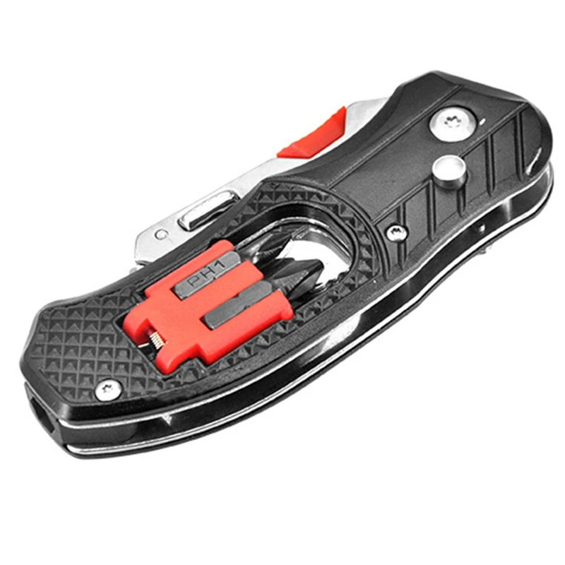 Складной нож электрика карманный для резки кабеля и труб универсальный