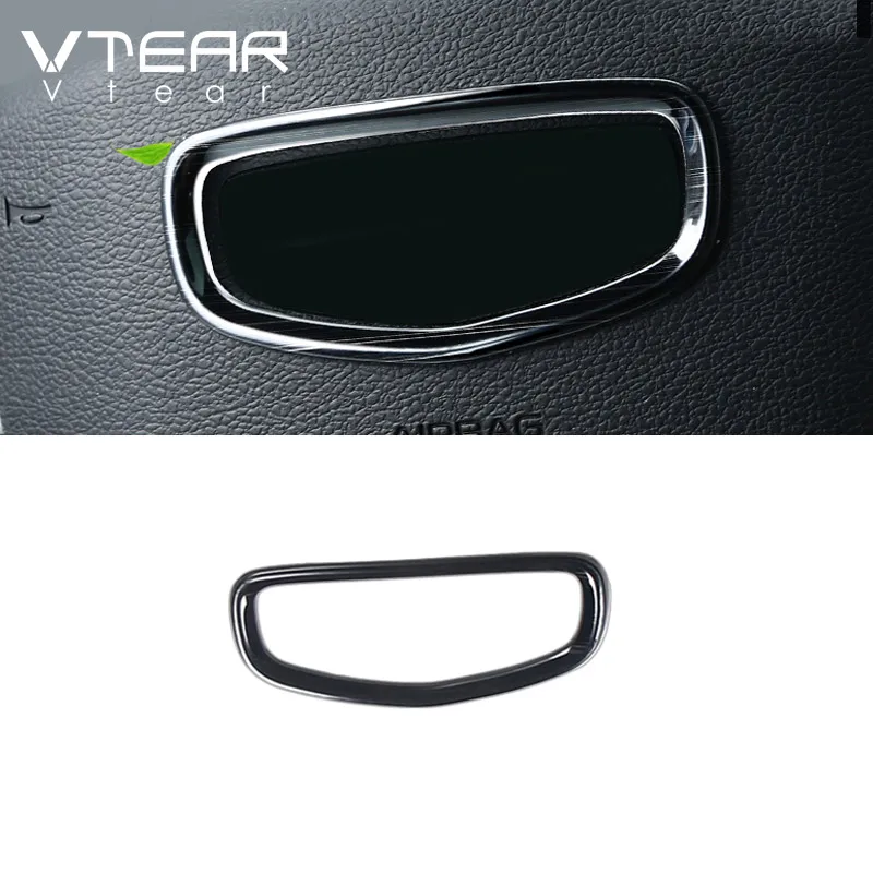 Vtear для Geely Coolray SX11 BelGee X50, внутренняя рама рулевого колеса, молдинги, накладка, блестки, аксессуары для стайлинга автомобиля, детали