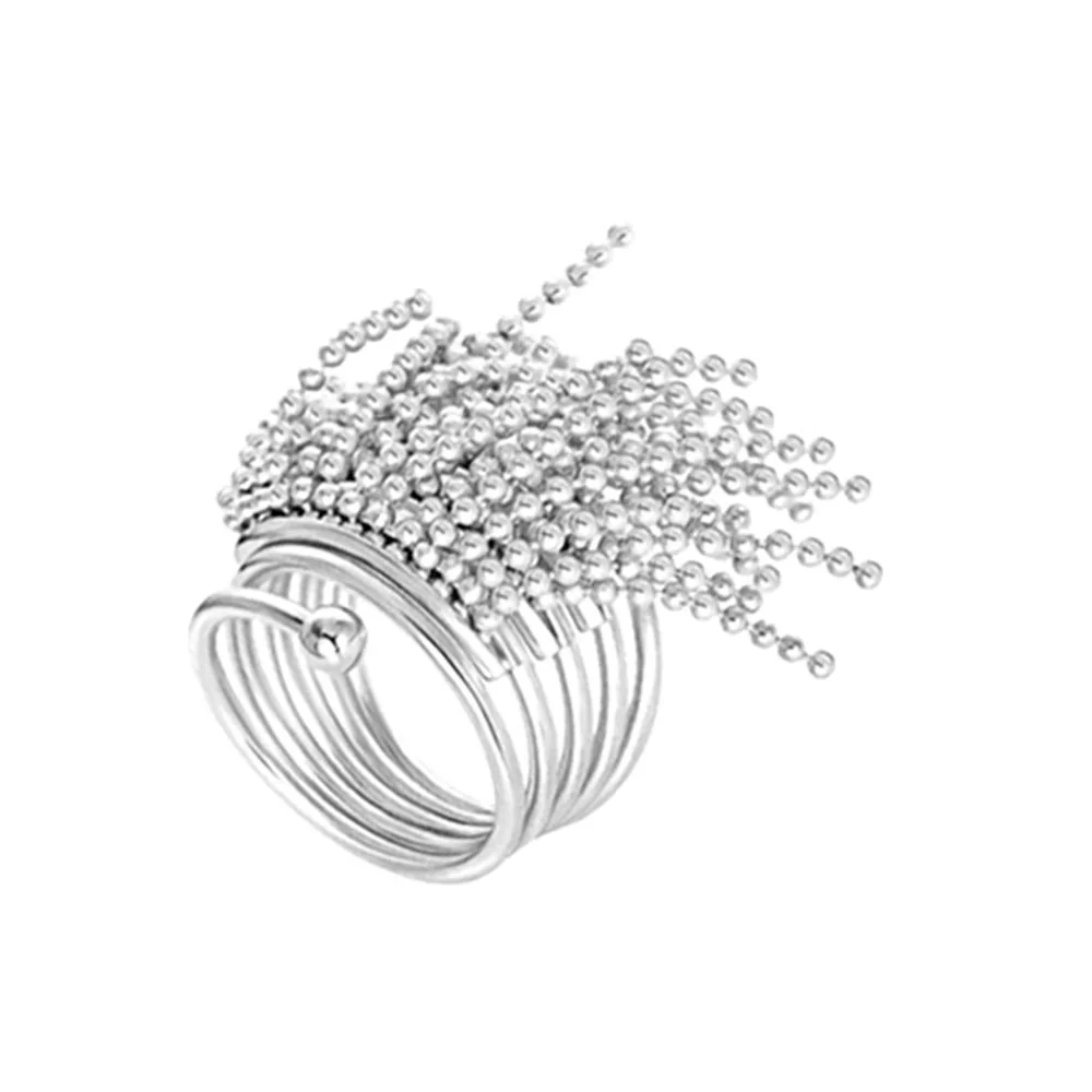 2019 модное многослойное кольцо с кисточкой для женщин|Кольца| |