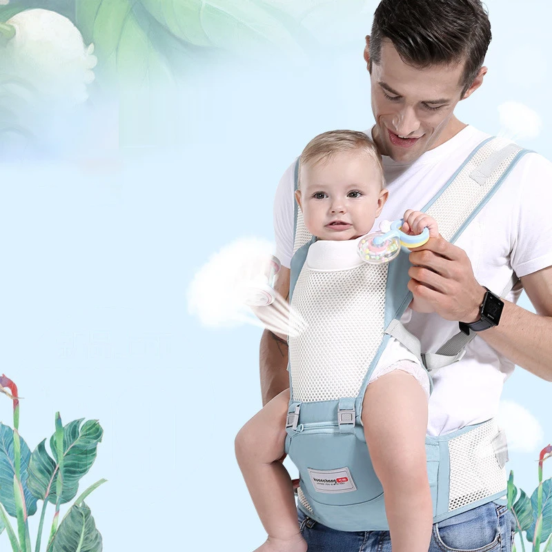 Four Seasons General Baby Carrier Waist Stool before Holding Style Multi-functional Baby Sit Deng Single Stool Summer Breathable