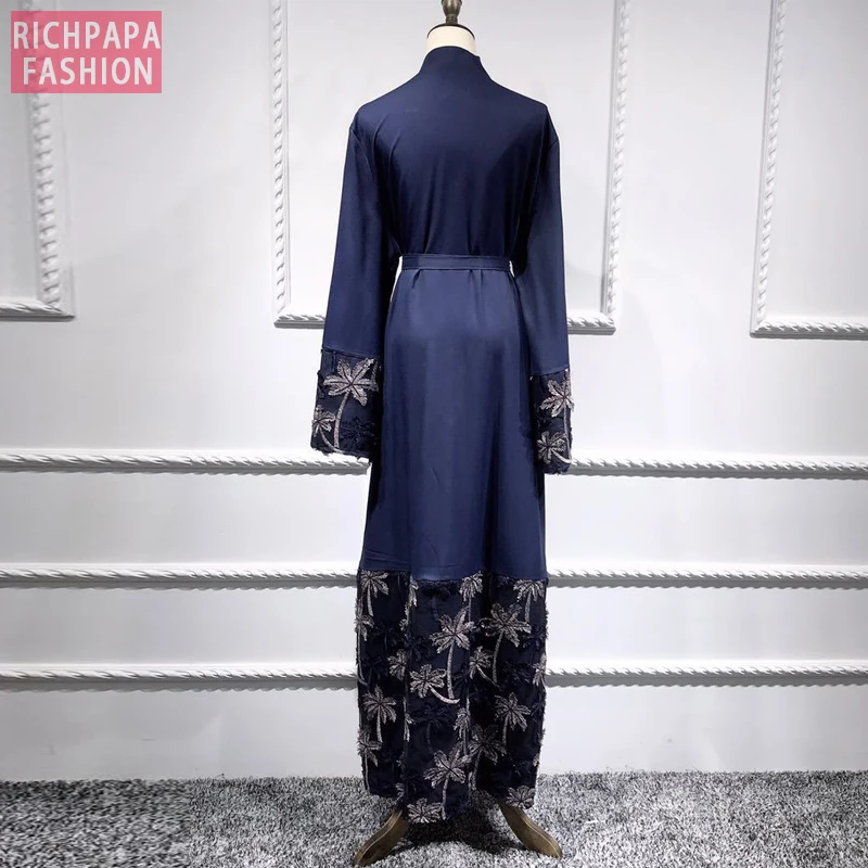 Цветочный кафтан искусственное кимоно кардиган женское платье в стиле Катара