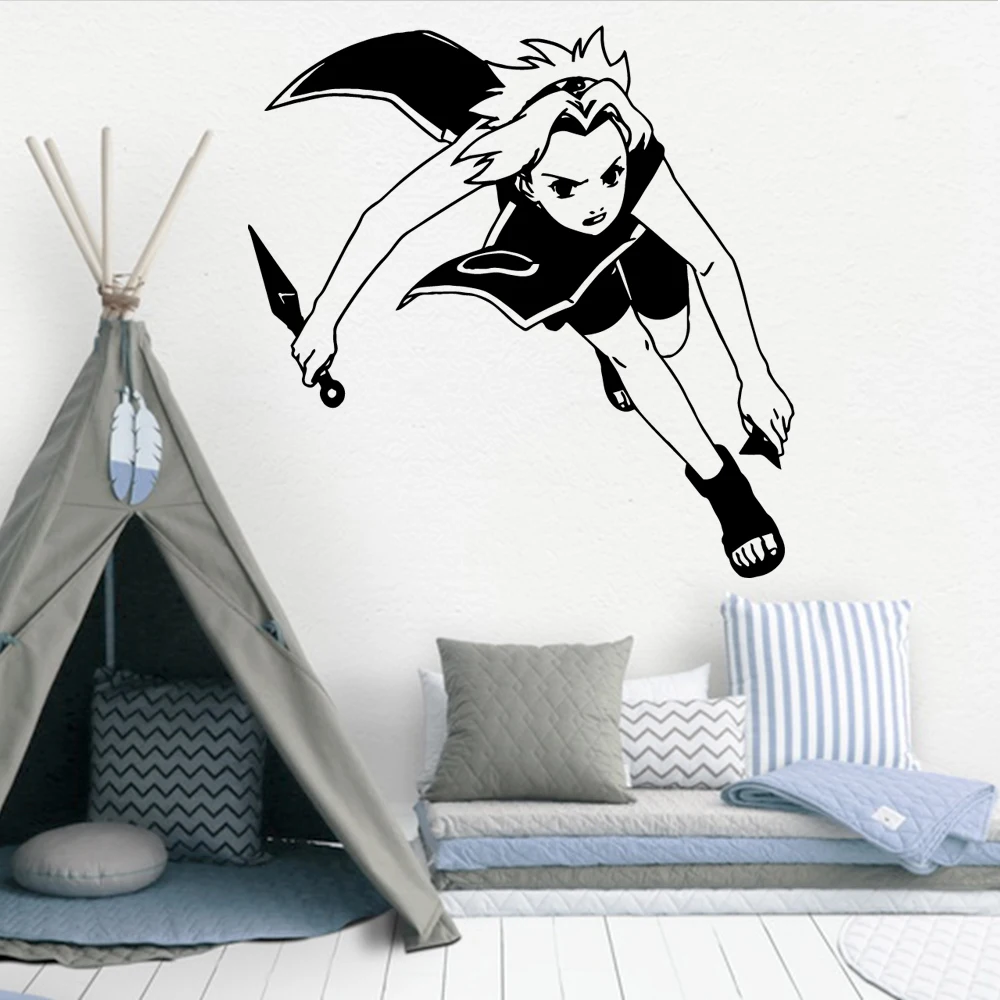 Diy Наклейка на стену Сакура настенная художественная наклейка фрески для