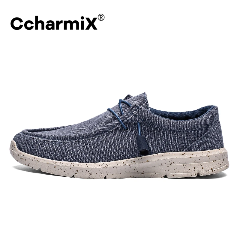 Фото Кроссовки CcharmiX мужские парусиновые дышащие слипоны повседневная обувь в Кроссовки CcharmiX мужские парусиновые дышащие слипоны повседневная обувь в