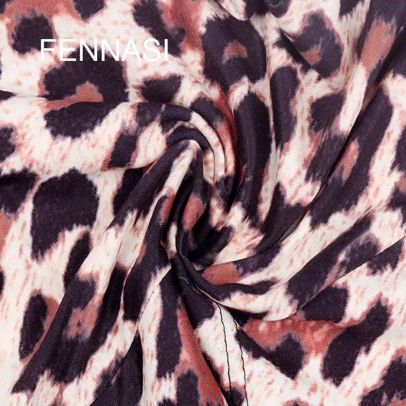 

FENNASI Leggings Hip Lift Leopard Yaga Pencil Pants Casual Sexy High Waist Winter Tear-Resistant