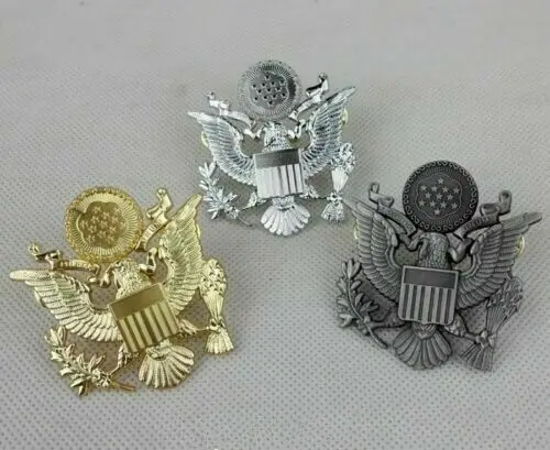 Значок военного офицера армии США Three WW2 в виде шапки орела булавка на лацкан