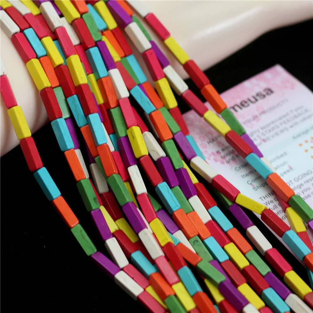 

Oameusa, Квадратные бусины из драгоценных камней, украшения для браслета ожерелья, серьги