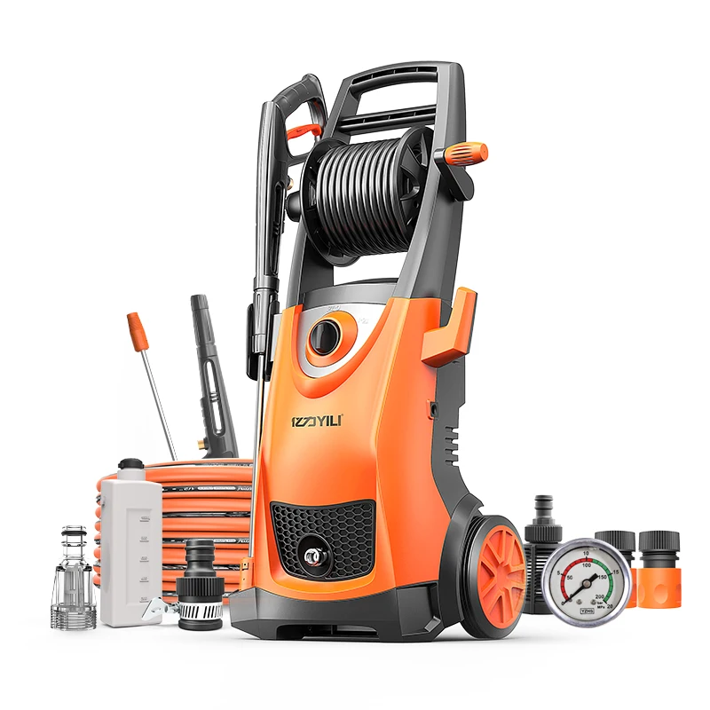 High-pressure motor self-priming household cleaning machine car washer pump high power | Инструменты