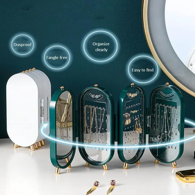 Складной экран подставка для ювелирных изделий стеллаж хранения складной