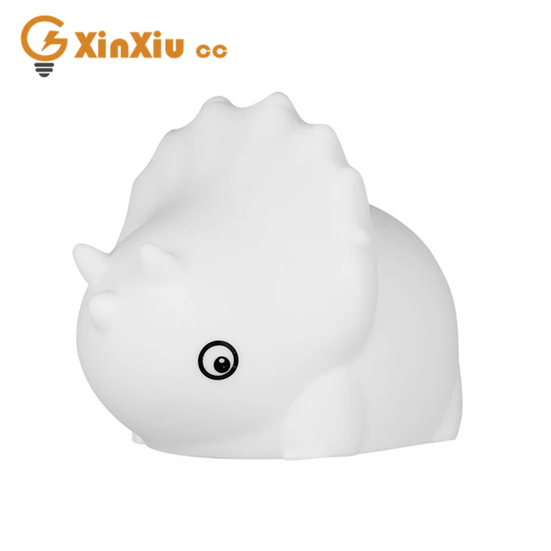 

Светодиодный ночник с сенсорным датчиком, 7 цветов, силиконовый Настольный декоративный прикроватный светильник с USB-зарядкой для спальни, ...