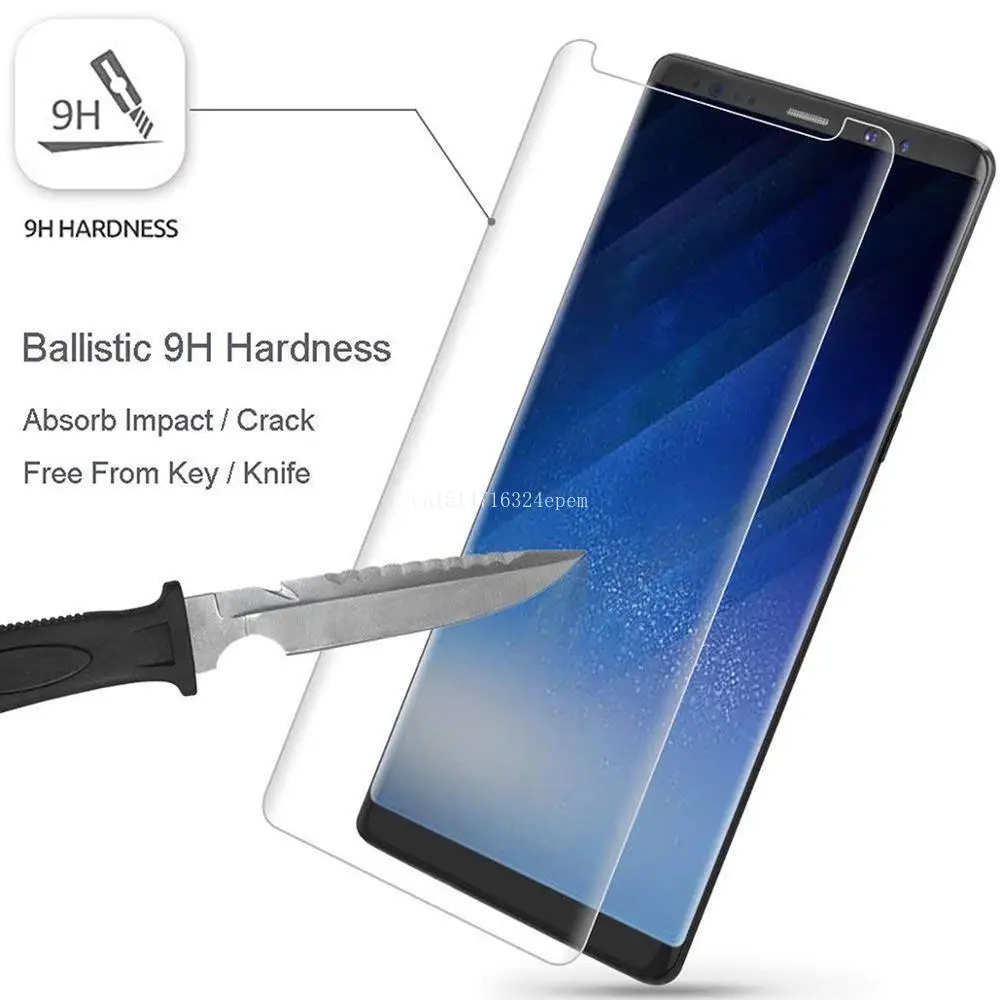 3D дружественных закаленное стекло защитное покрытие для экрана Samsung Galaxy S7 край S8