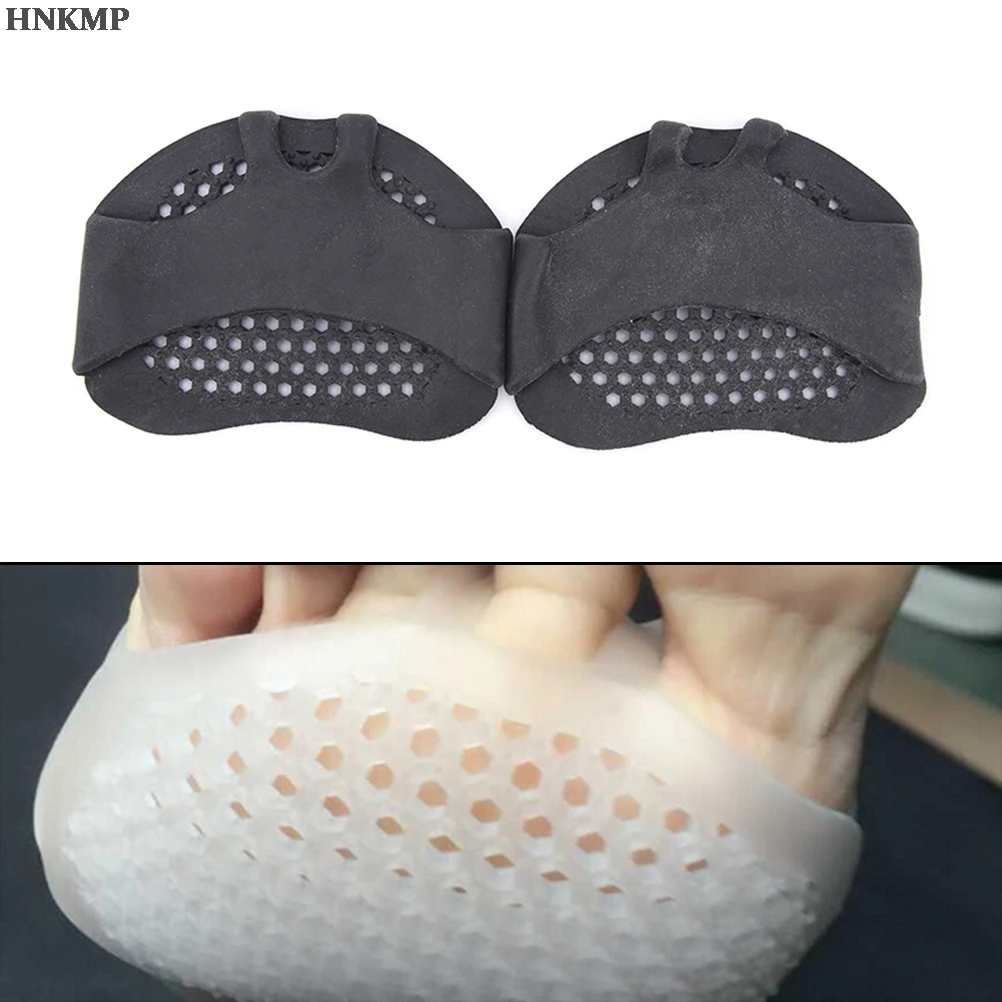 

Feet Pain Foot Care Tool Foot Pad Silicone Gel Toe Pads High Heel Shock Absorption Anti Slip-resistant metatarsal Forefoot Pad