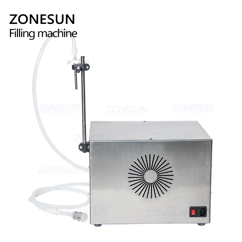 

ZONESUN ZS-YT80 Semi Automatic Small Perfume Oil Bottles Liquid Filling Machinery For Olive Oil Water