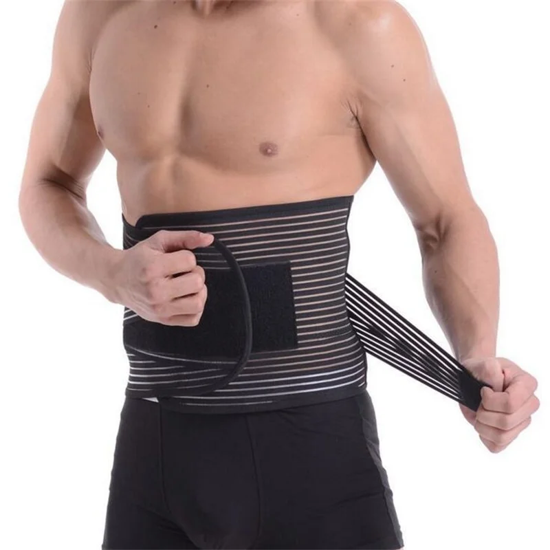 

Orthopedic Posture Corrector Brace Elastic Adjustable Lower Back Support Waist Trimmer Belt Lumbar Support Belt for Men Women