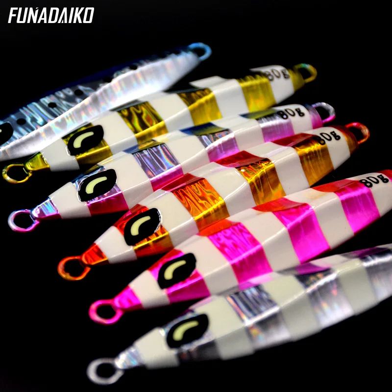 Приманка для морской рыбалки FUNADAIKO Slow jig приманка джиггинга искусственная
