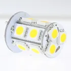 С регулируемой яркостью Led G6.35 осветительный шар 13LED 5050 SMD с большим числом значений напряжения DC10-30VAC8-20V 2,5 W белое свечение, теплое белое свечение, 5 шт.лот
