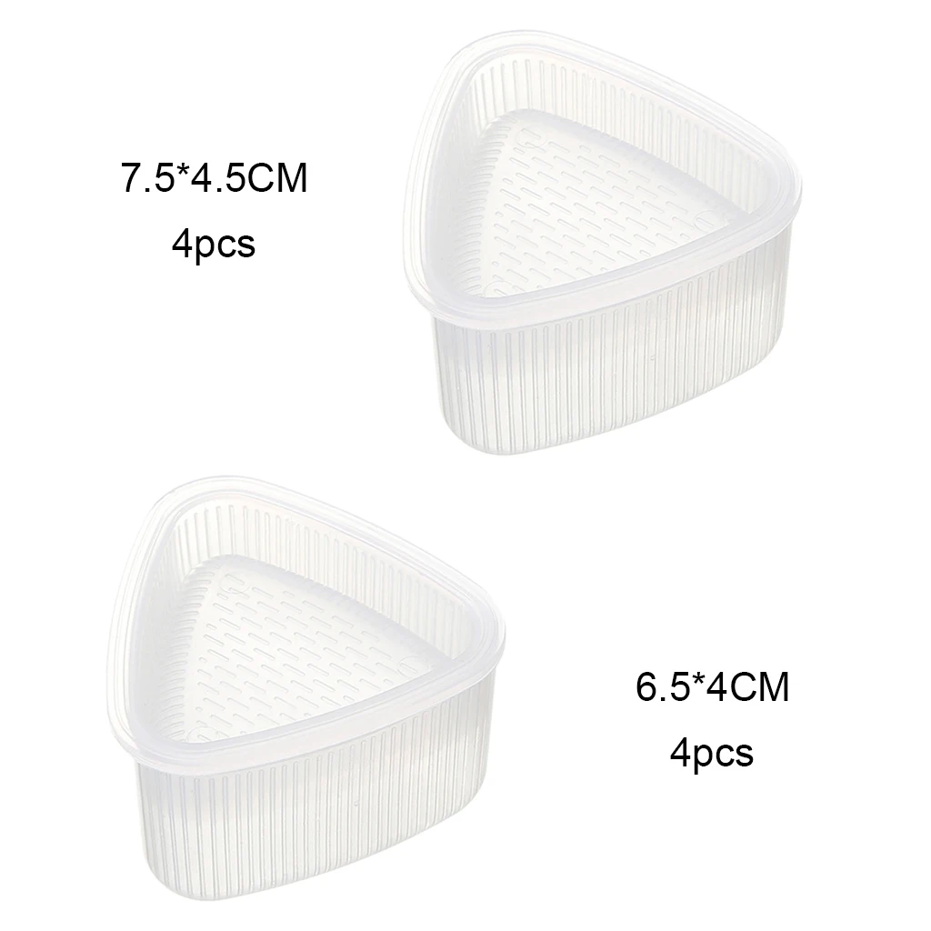 

4 Pieces DIY Sushi Onigiri Rice Food Makers Triangular Japanese Sushi