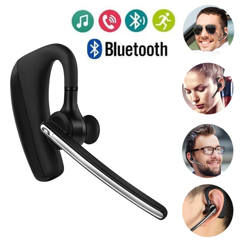Бизнес Беспроводная Bluetooth 5 0 гарнитура стерео наушники с шумоподавлением