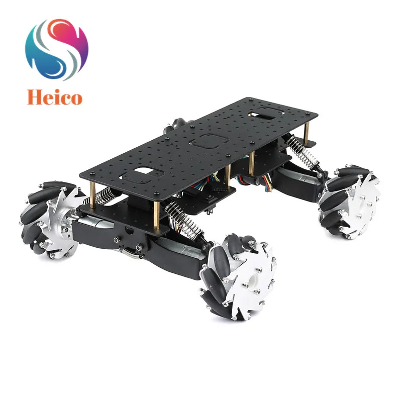 

Полноприводное автомобильное колесо Mcnamm, шасси с Холом/фотоэлектрическим двигателем, амортизирующий, всенаправленный, для Arduino