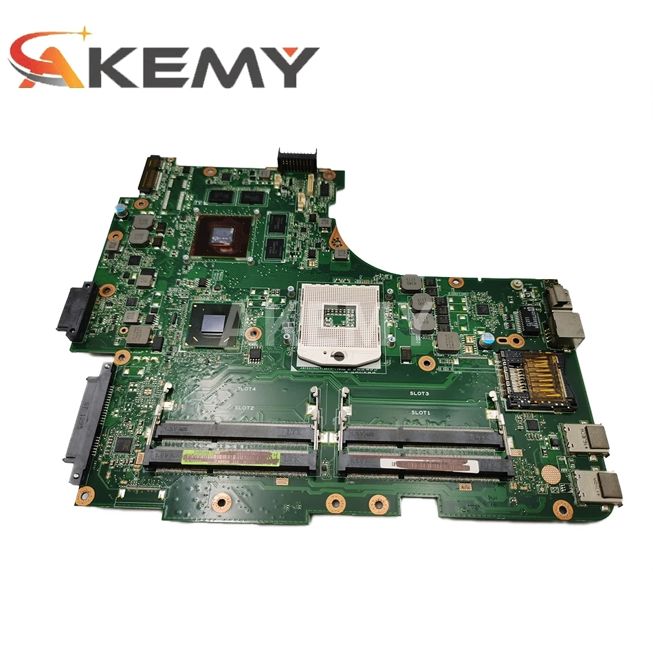 

90R-N1QMB1300Y N53SV Mainboard REV.2.2 For ASUS N53S N53SV N53SN N53SM DDR3 Notebook motherboard GT540M/GT550M GPU 4*SLOTS