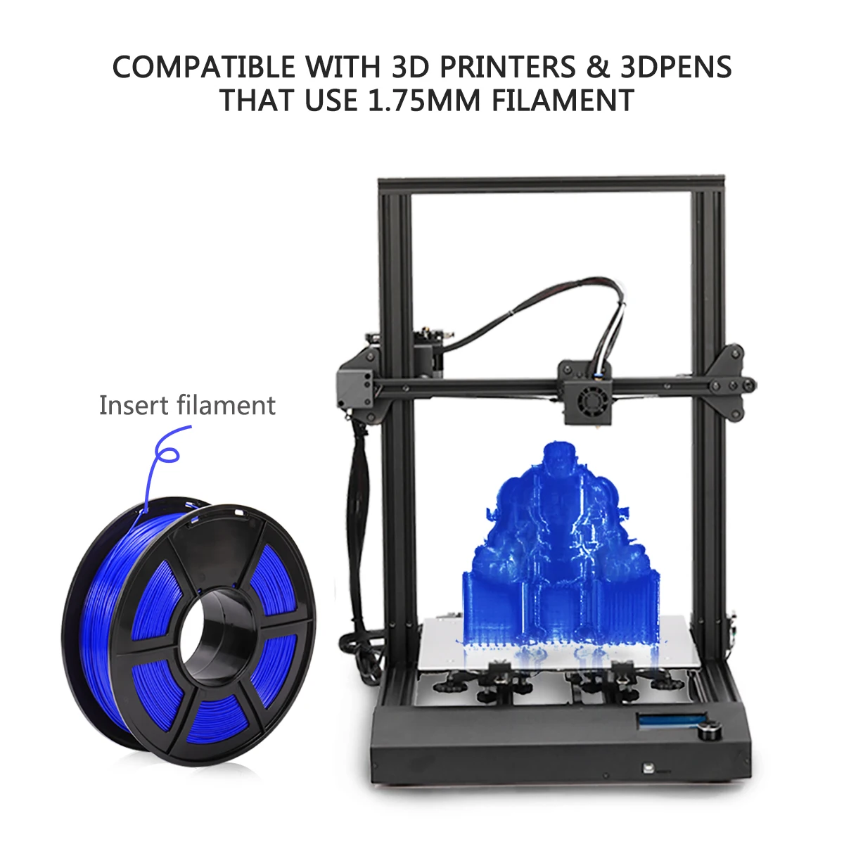 Enotepad PETG For 3D Filament 1kg Diameter 1.75mm 3D Printer  DIY Design Material Sample for 3D Printing Materials