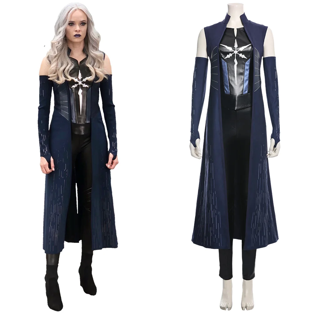 Season 6 Cosplay  Killer Frost Caitlin Snow Cosplay Costume Adult Women Outfit Halloween Carnival Costume