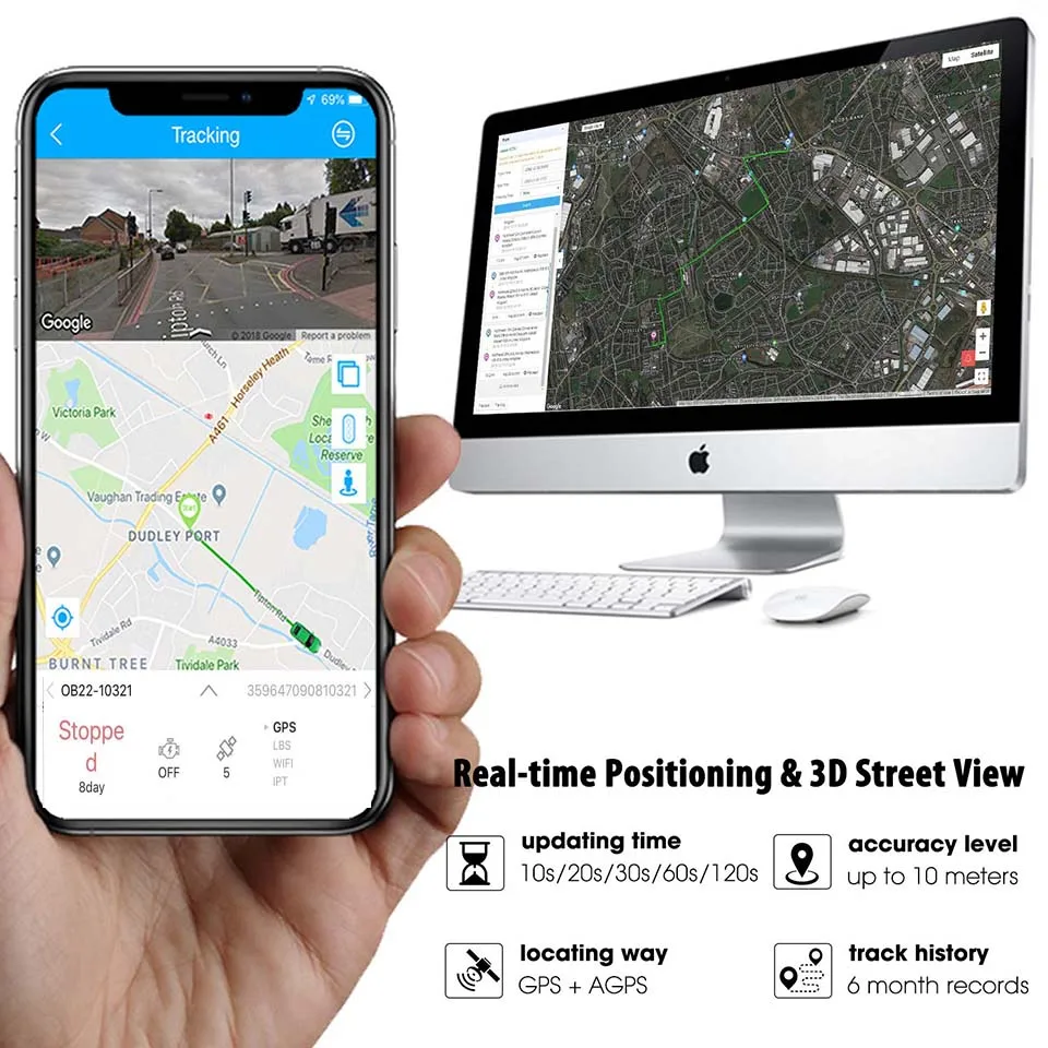 JIMI 3G GT06E GPS-трекер для отслеживания автомобиля с дверным датчиком управления