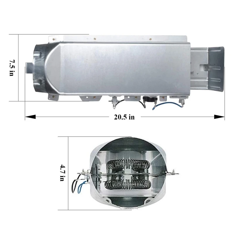 

DC97-14486A Dryer Heating s embly Replacement for Kenmore Samsung Dryer