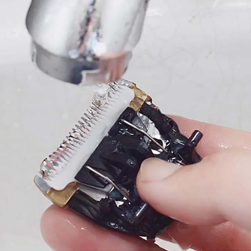 

professional hair clipper rechargeable trimmer lithium battery Titanium alloy blade cutter 1-1.9mm adjustable comb Fine-tuning