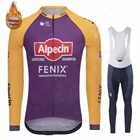 Новинка, зимний комплект Alpecin Fenix, Мужская одежда для велоспорта, одежда для горного велосипеда