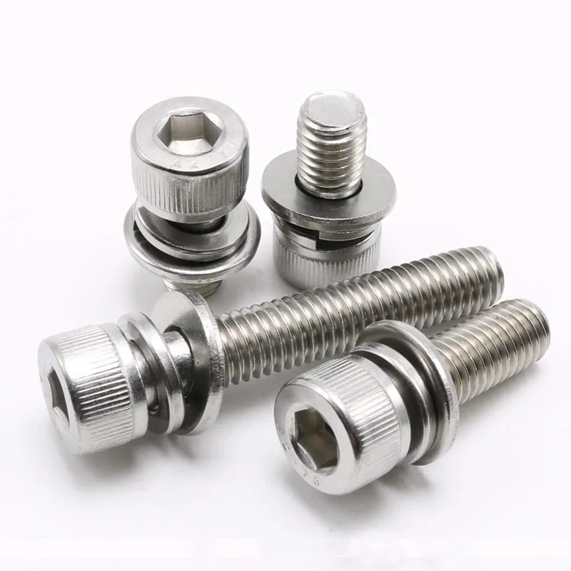 304 Шестигранная головка из нержавеющей стали с головкой шестигранным