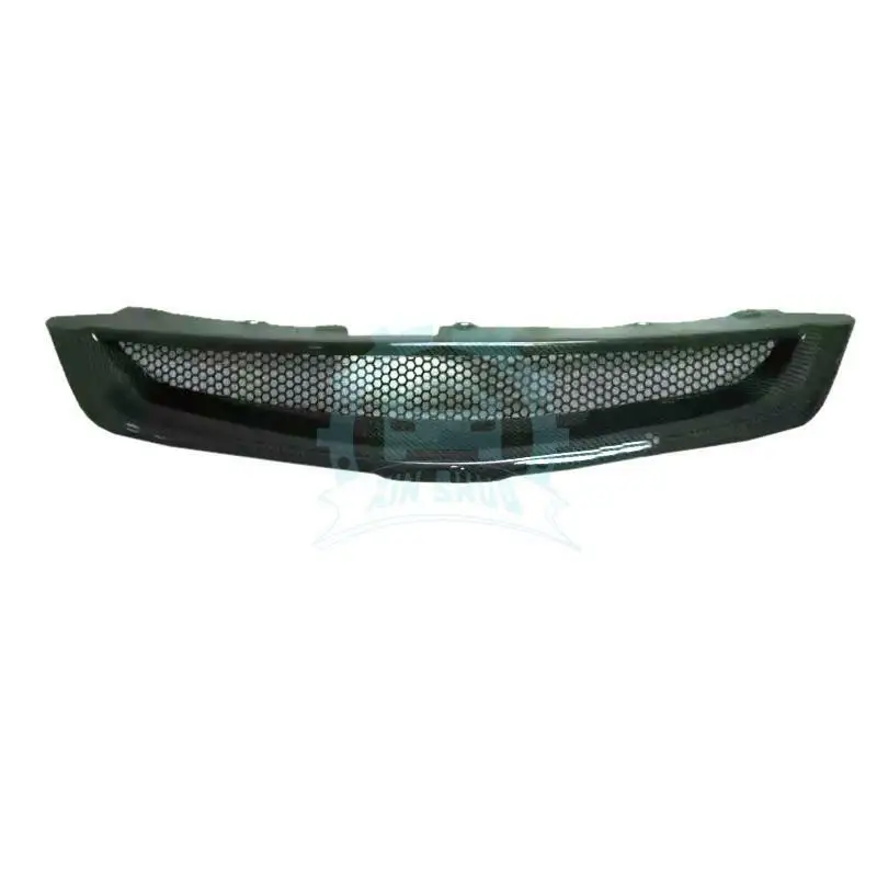 Для Honda Accord 7th 2003 2004 2005 2006 2007 передняя решетка сот из углеродного волокна