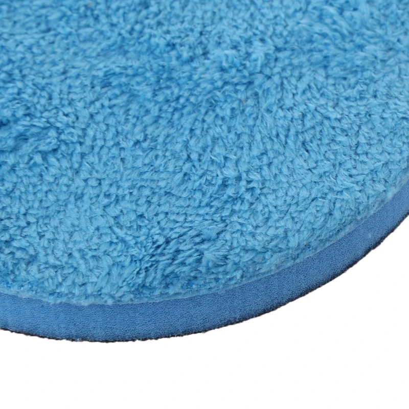

Car Microfiber Buff Sponge Polishing Plated Crystal Pad For Rotary DA Polishers