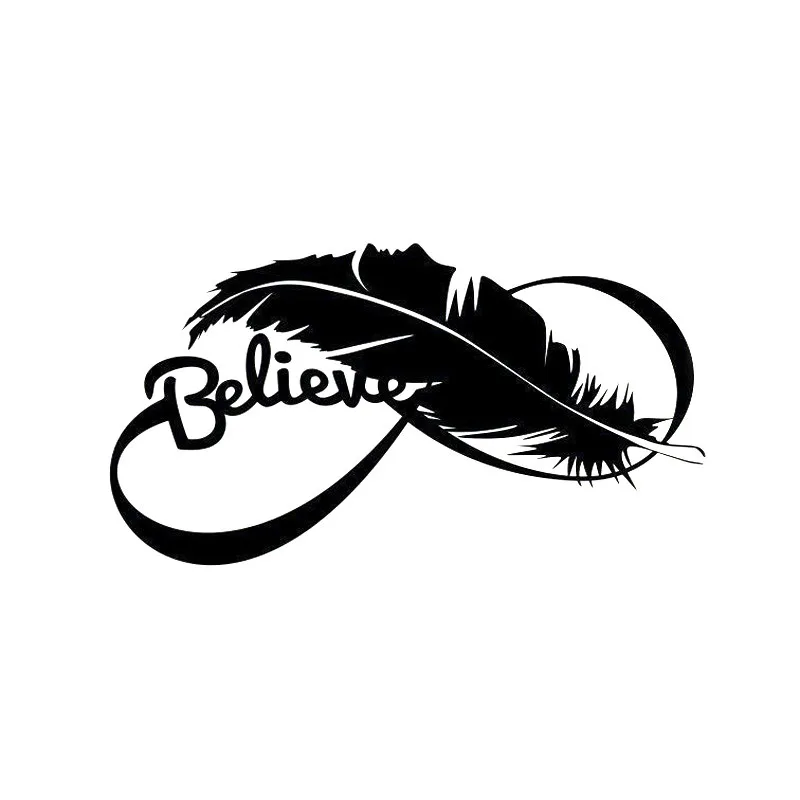 

Fashion Interesting Car Sticker Beautiful Bird FEATHER Art Graphic Vinyl Decals Motorcycle Pattern Accessories Pvc 20*10cm