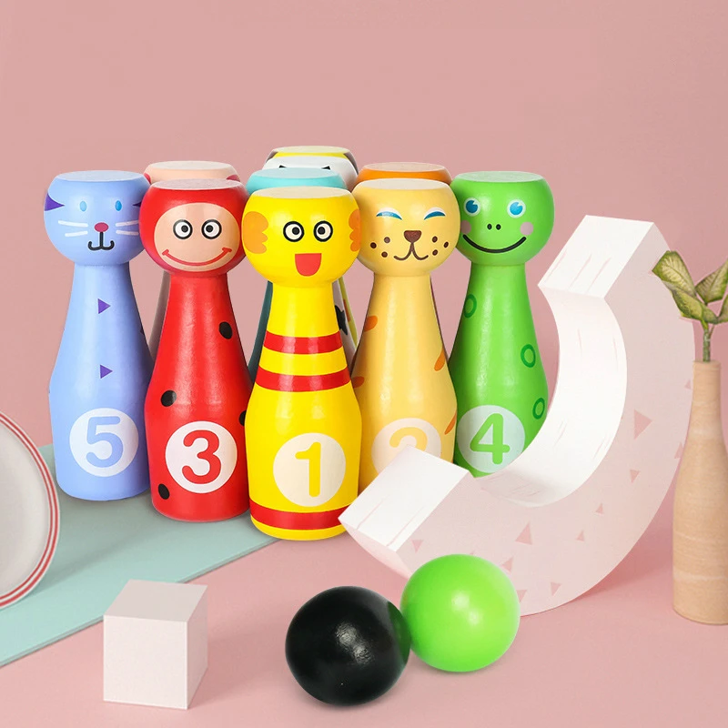 

Bowling baby indoor kindergarten baby ball set puzzle toys for children boys and girls