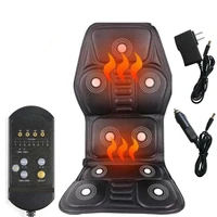 syeosye electric massage chair vibrating car massage mat portable massager cushion home infrared heating back massage pads