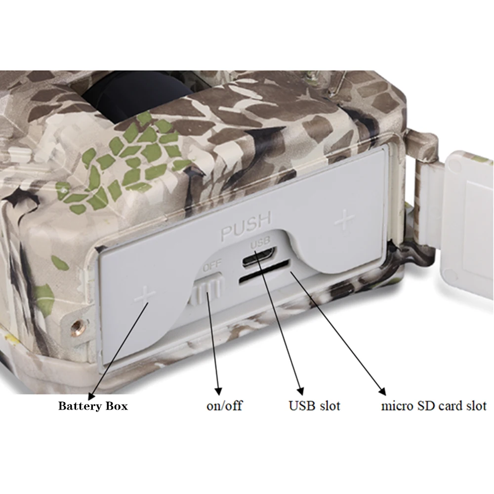 

Outdoor Hunting Camera 3MP 1080P Photo Traps Night Vision Wildlife infrared Hunting Trail Cameras Chasse scout for Sport Cycling