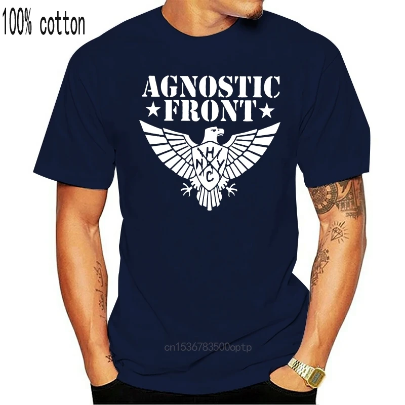 

Agnostic Front Eagle Logo топы, футболка, высокое качество, Повседневная печать