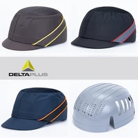 deltaplus bump cap lightweight baseball helmet summer labor protection work protectiove safety hat breathable anti collision cap