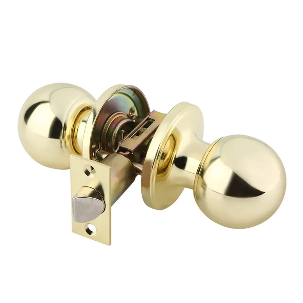 Прочные сферические дверные ручки из нержавеющей стали набор защелок круглые