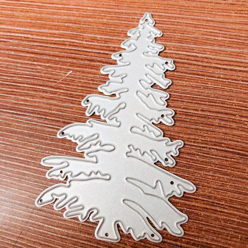 

Christmas Tree Cutting DIY Arts Card Making Knife Mold Scrap Booking Stencils Snowflakes Embossing Folders Simple Scrapbooking