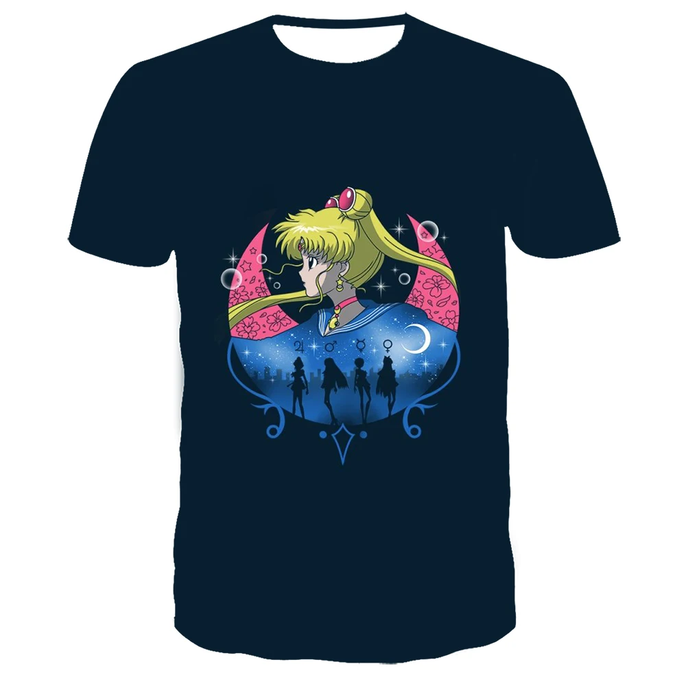 

New Fashion 3D Print Hoodies Funny Sailor Moon Print Pullover Sleeve Streetwear Children's Clothing Sweatshirt Hoodies