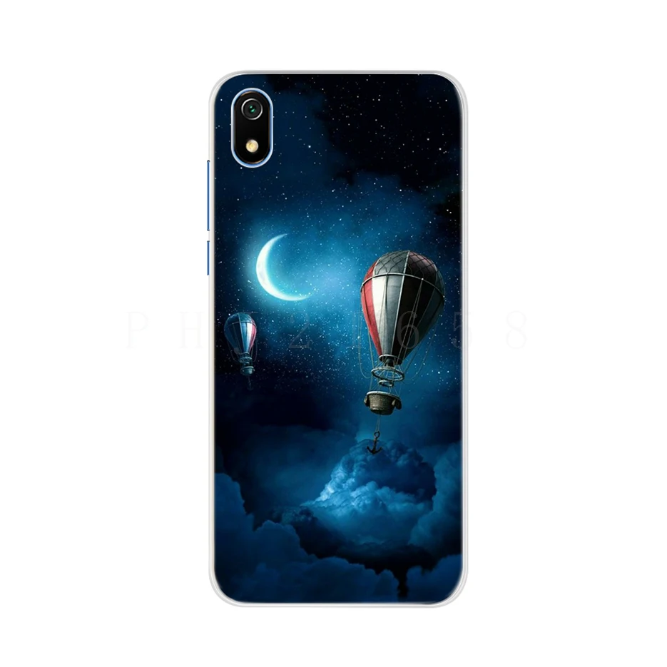 Dành Cho Xiaomi Redmi 7A Ốp Lưng Siilicone Mềm Mại Ốp Lưng TPU Cho Xiaomi Redmi 7A 7 Một Redmi7A Ốp Điện Thoại 5.45 ''Hình Mèo Dễ Thương Bao Ốp Lưng xiaomi leather case