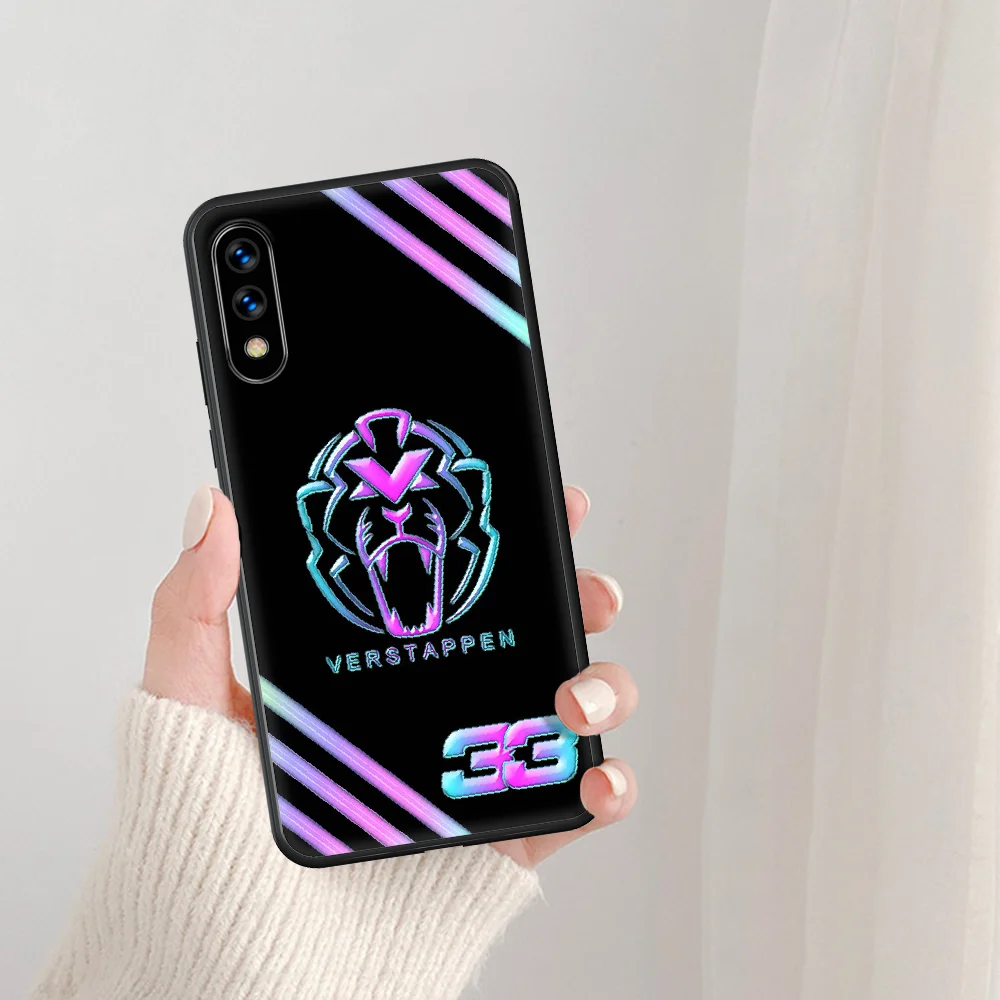 

F1 Racer 33 Number car Phone Case For Huawei Honor 6A 7A 7C 8 8A 8X 9 9X 10 10i 20 Lite Pro Play black Funda Tpu Etui Soft Back