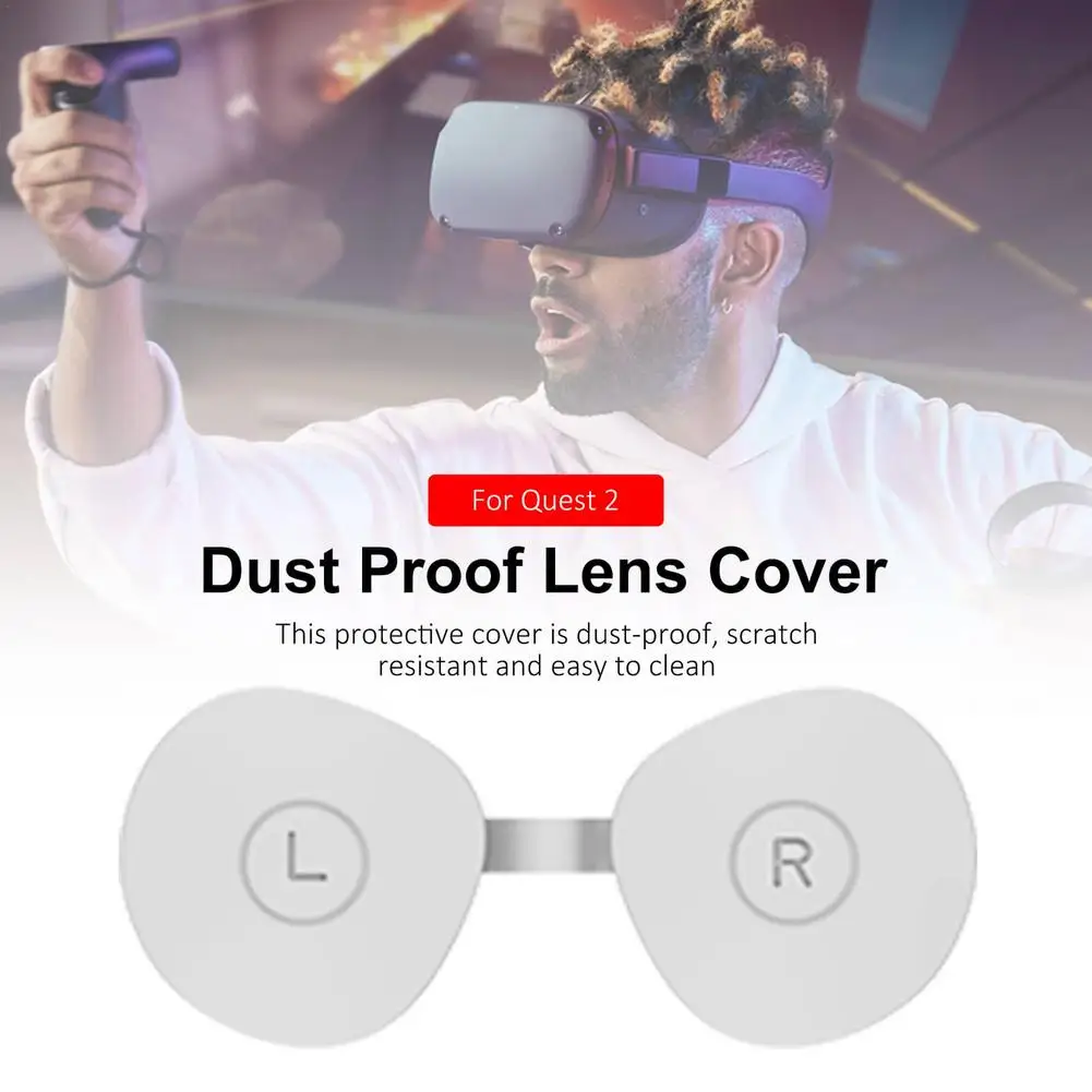 Защитный чехол для объектива VR с защитой от царапин Quest 2 пылезащитный
