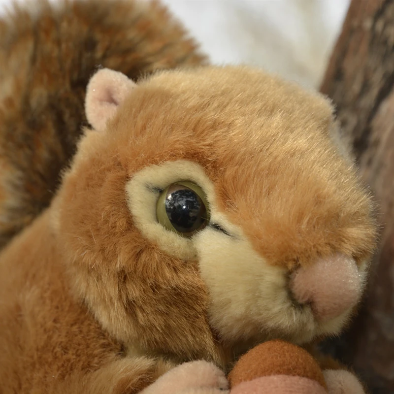 Аврора мягкие игрушки милая белка Имитация животных мягкая плюшевая игрушка