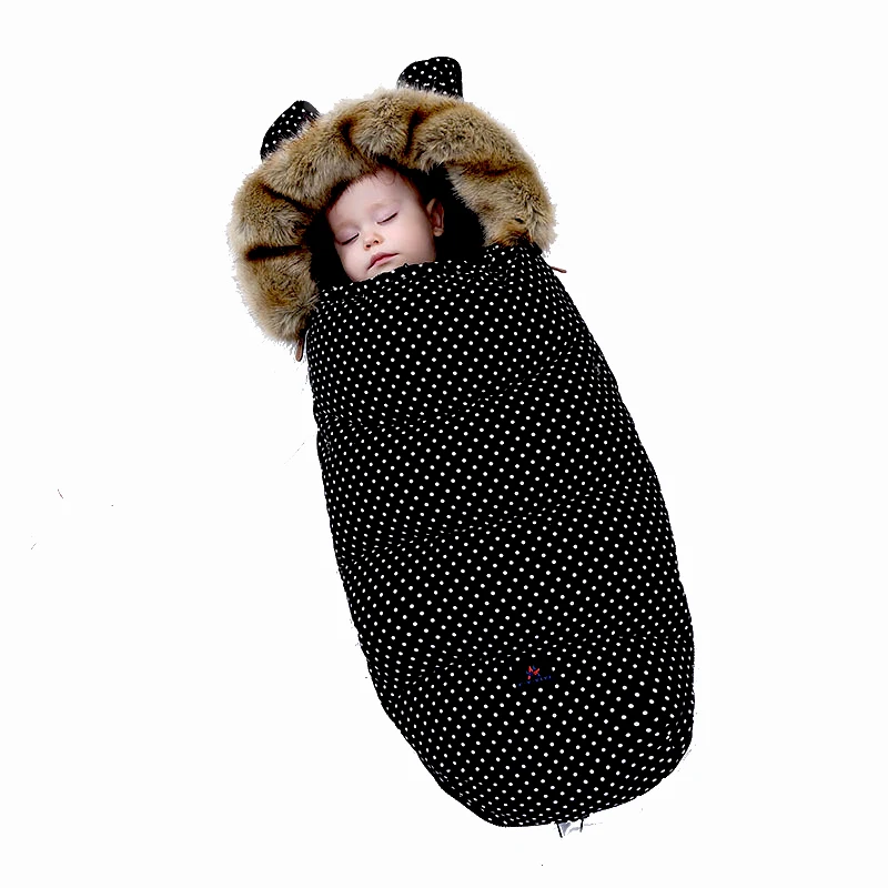 Детский спальный мешок коляска весна зима теплые спальные мешки халат для детей